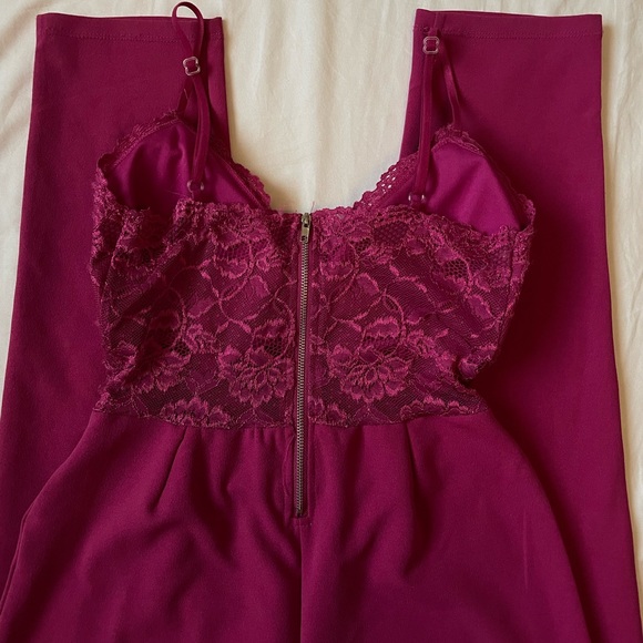 J for justify Hot pink jumpsuit - Picture 5 of 8